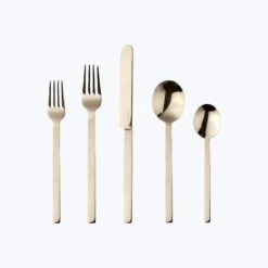 Stile Flatware, Mirror Finish