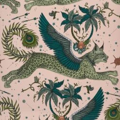 Lynx Wallpaper, 11 Yard Roll -Home Furnishings Store 3034853