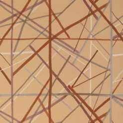 Modern Geometric Wallpaper, 11 Yard Roll -Home Furnishings Store 3035039
