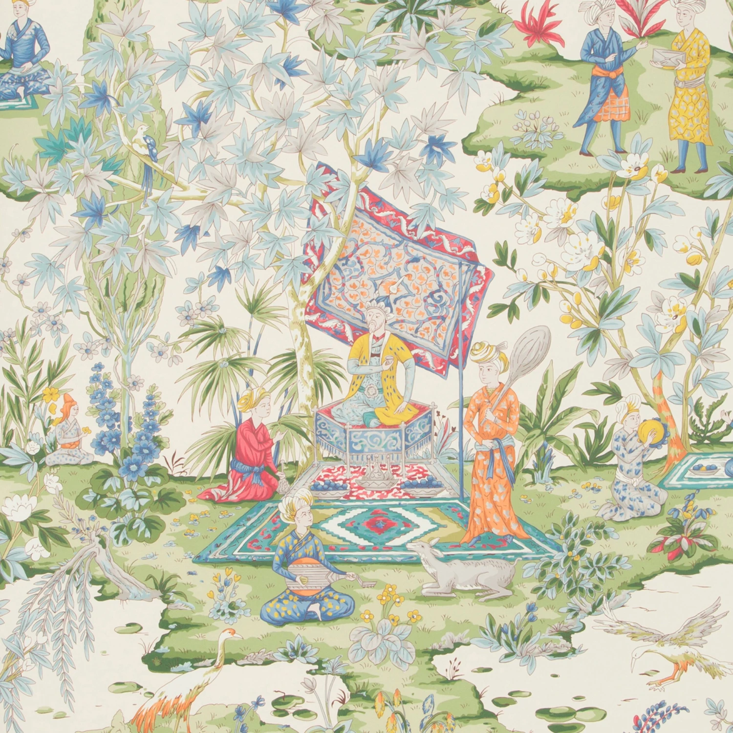 Garden Gathering Wallpaper, 11 Yard Roll 3 Garden Gathering Wallpaper, 11 Yard Roll