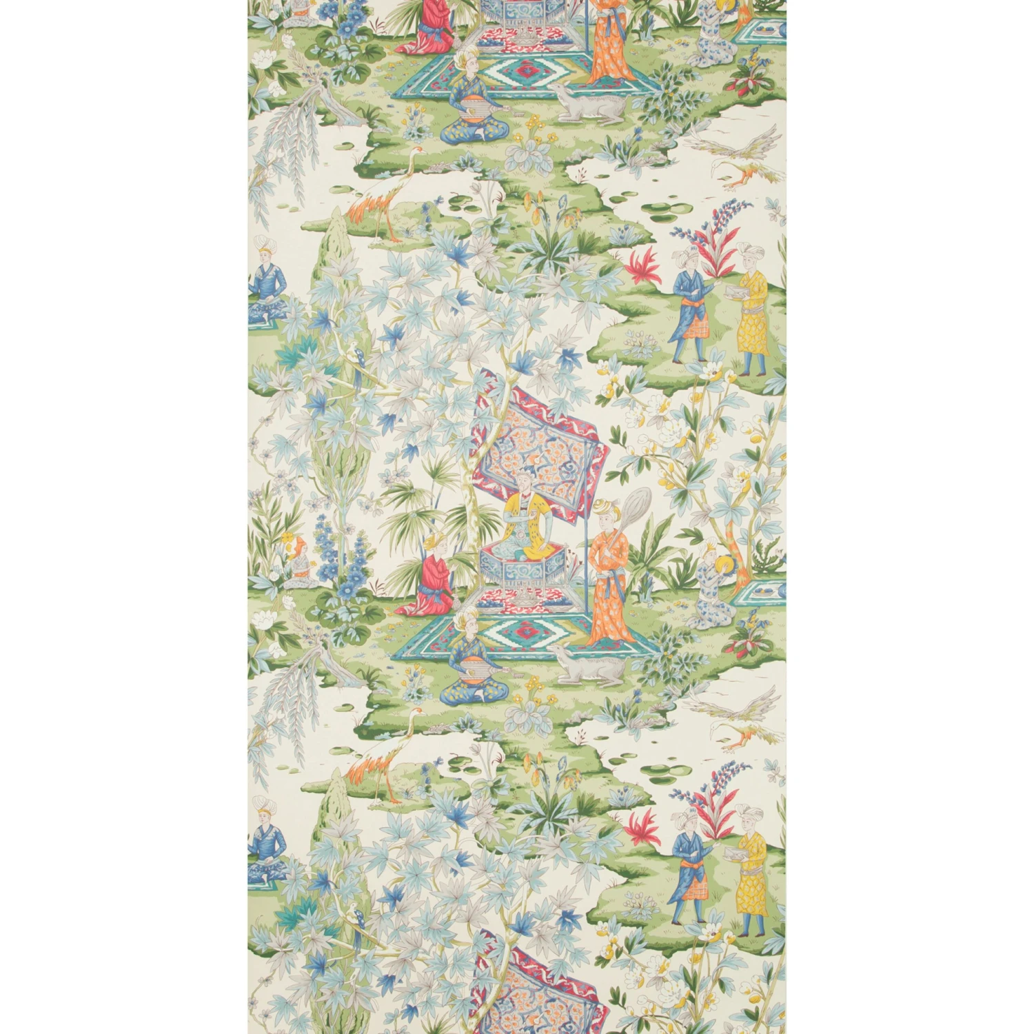 Garden Gathering Wallpaper, 11 Yard Roll 4 Garden Gathering Wallpaper, 11 Yard Roll - Image 2