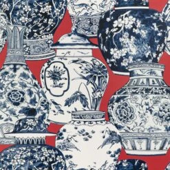 Tang Ceramics Wallpaper, 10 Yard Roll -Home Furnishings Store 3035096 1