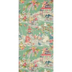 Pagoda Wallpaper, 11 Yard Roll -Home Furnishings Store 3035126 2