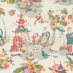 Pagoda Wallpaper, 11 Yard Roll -Home Furnishings Store 3035128 1