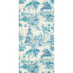 Pagoda Wallpaper, 11 Yard Roll -Home Furnishings Store 3035129 2