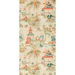 Pagoda Wallpaper, 11 Yard Roll -Home Furnishings Store 3035130 2