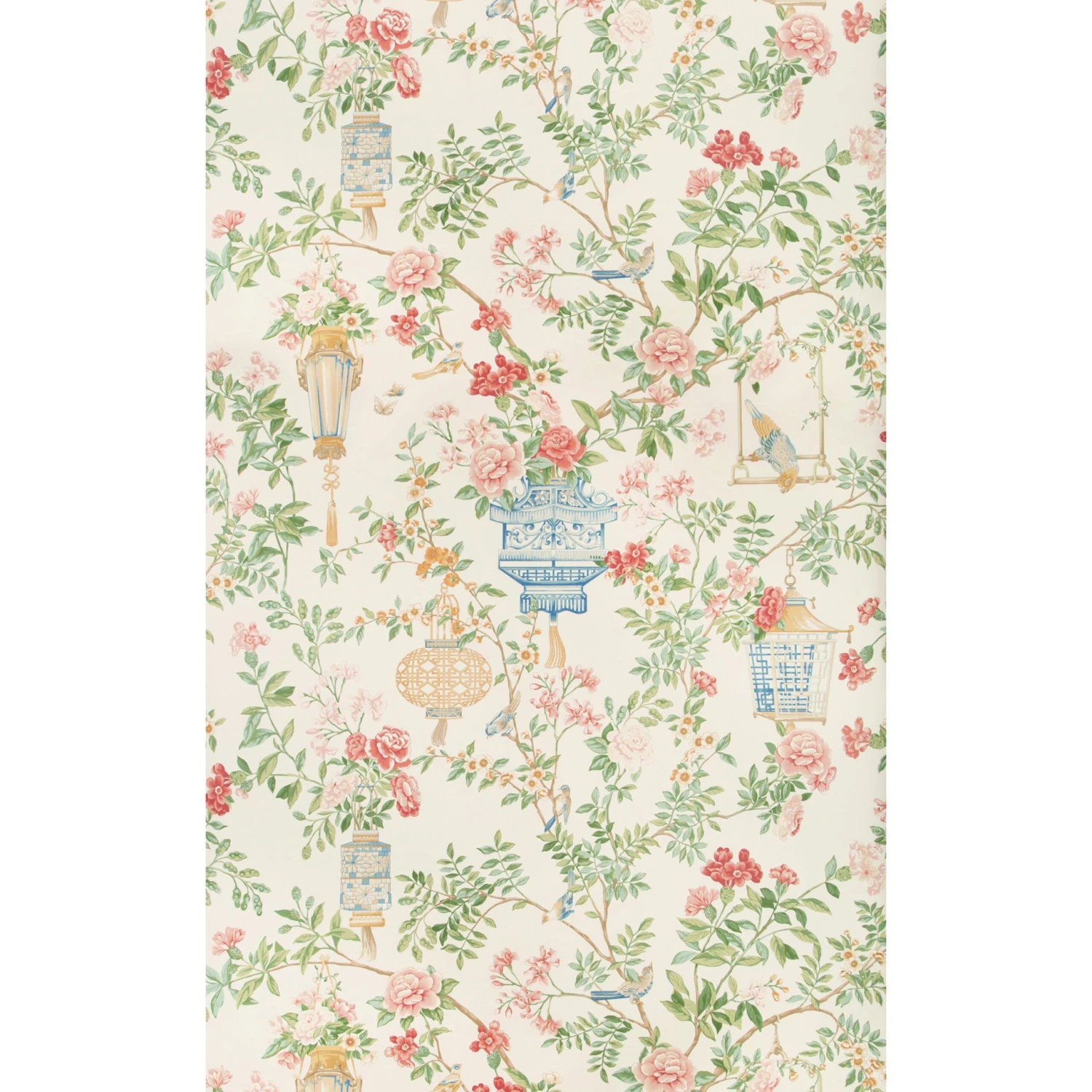 Lantern Garden Wallpaper, 8.76 Yard Roll 4 Lantern Garden Wallpaper, 8.76 Yard Roll - Image 2