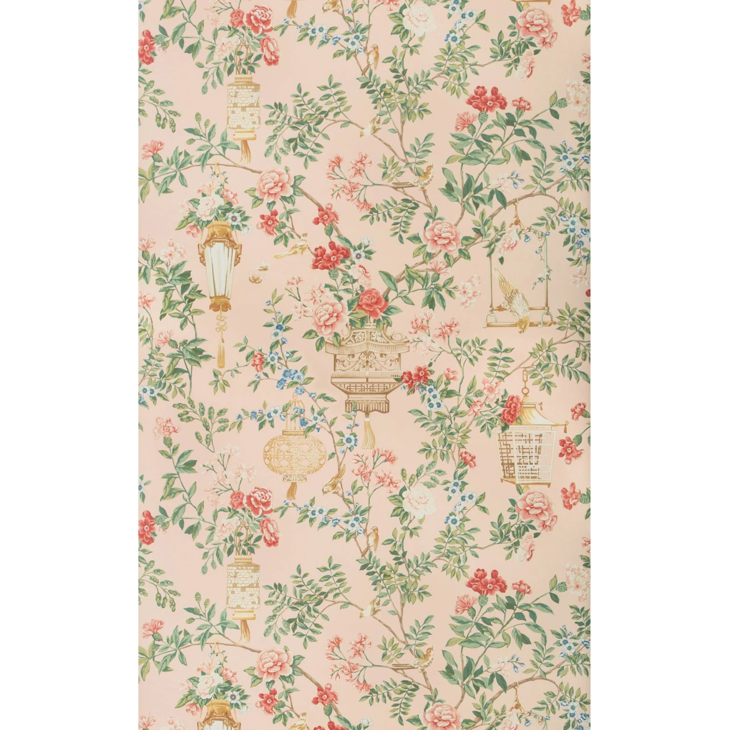 Lantern Garden Wallpaper, 8.76 Yard Roll 6 Lantern Garden Wallpaper, 8.76 Yard Roll - Image 4