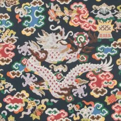 Chinese Dragon Wallpaper, 11 Yard Roll -Home Furnishings Store 3035159 1