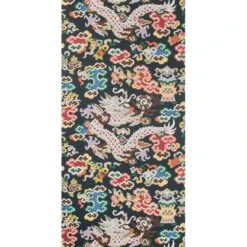 Chinese Dragon Wallpaper, 11 Yard Roll -Home Furnishings Store 3035159 2