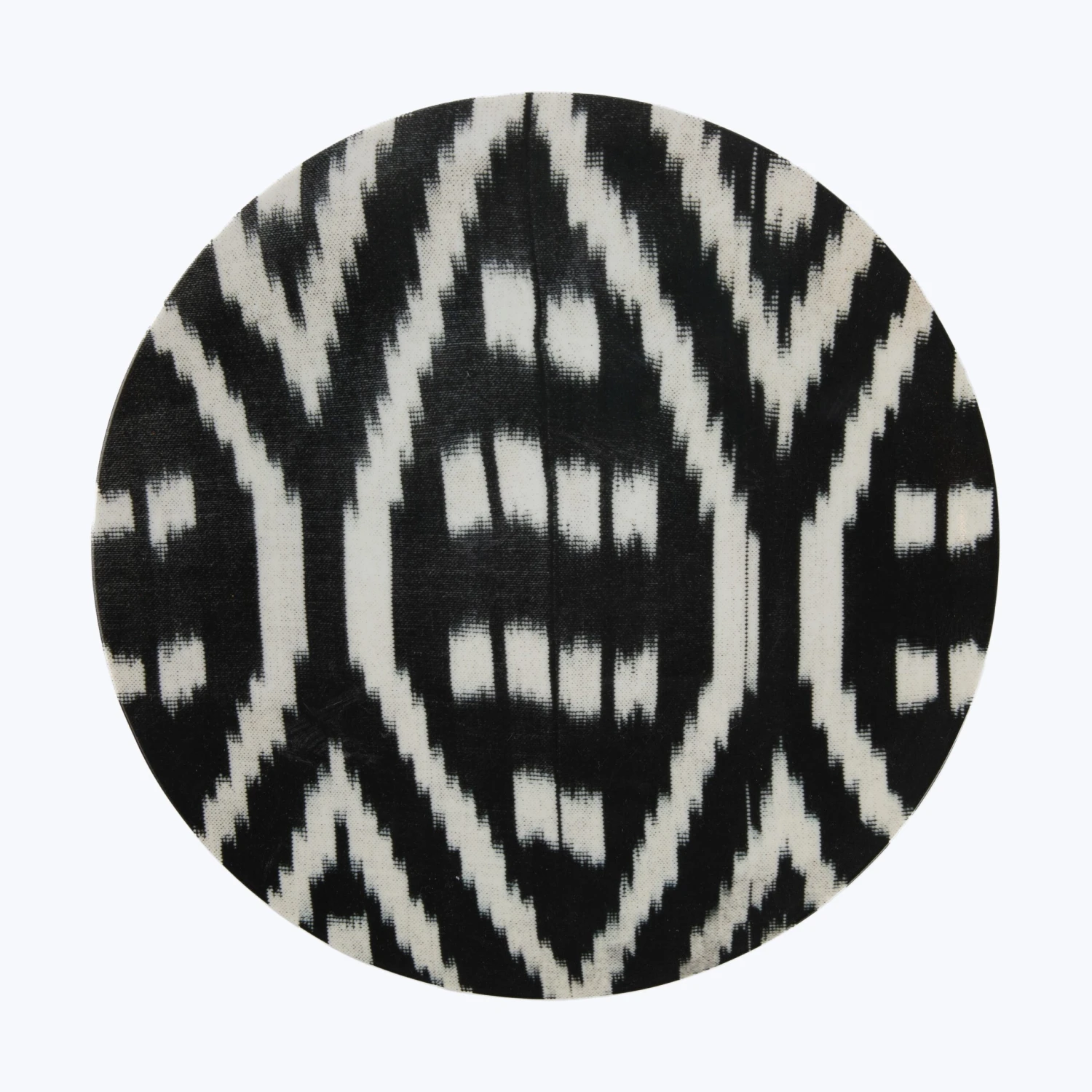 Ikat Porcelain Serving Plate 3 Ikat Porcelain Serving Plate