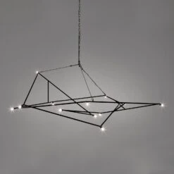 Large Molecular Chandelier