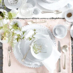 Adelaide Large Dinner Plate -Home Furnishings Store AstierCaro 01