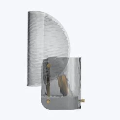 Curved Smoke Glass Table Lamp -Home Furnishings Store DA49009.d6