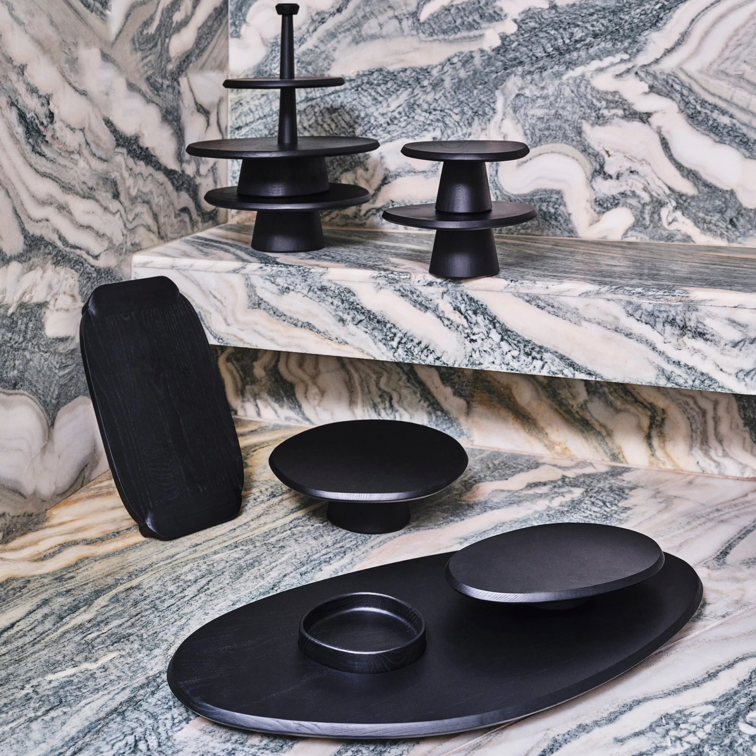 Dune Cake Stand 4 Dune Cake Stand - Image 2