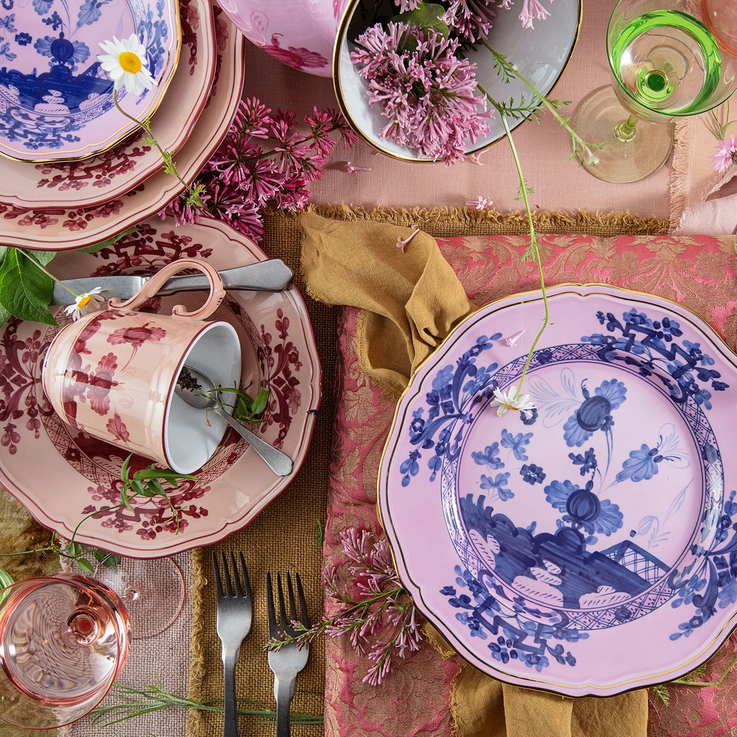 Ginori 1735 Oriente Flat Dinner Plate 4 Ginori 1735 Oriente Flat Dinner Plate - Image 2