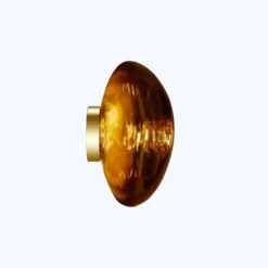 Tom Dixon Melt Surface LED Sconce 13 Tom Dixon Melt Surface LED Sconce -Home Furnishings Store melt surface 50 led2 gold side on 1